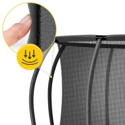 Trampolina ogrodowa dla dzieci PRO 374 cm 12FT