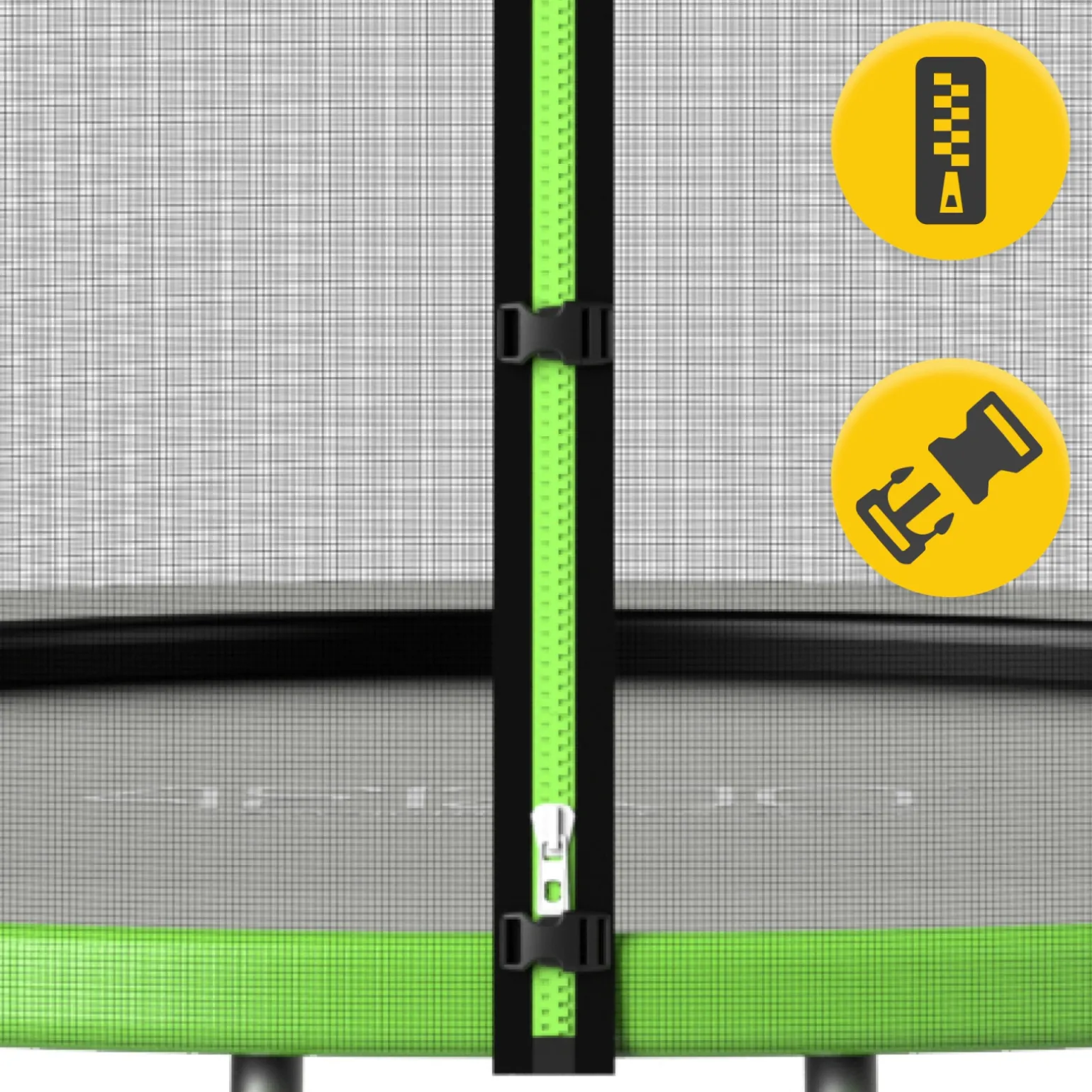 Trampolina ogrodowa dla dzieci CLASSIC 252cm 8FT