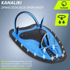 Wiosełka do pływania TSUNAMI