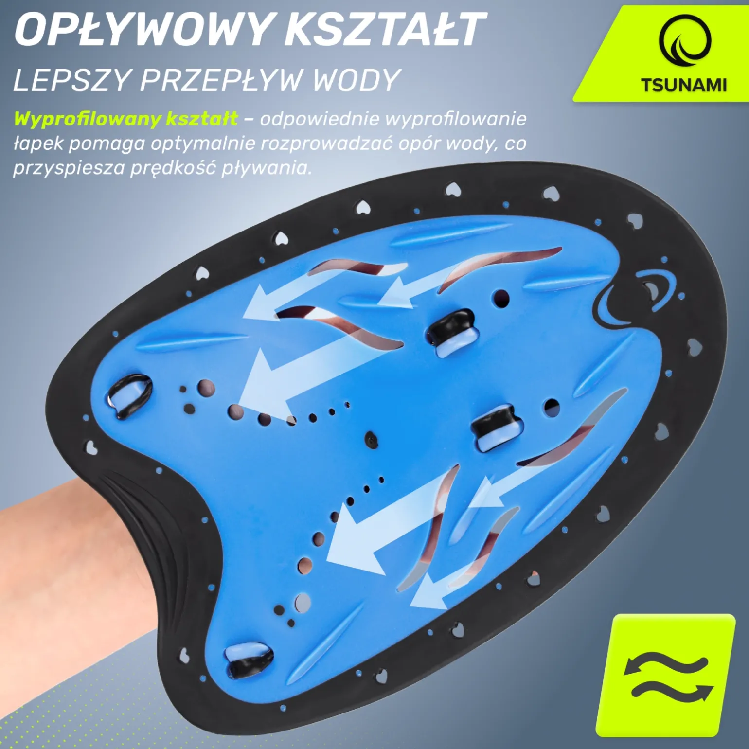 Wiosełka do pływania TSUNAMI