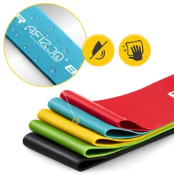 Zestaw 5 gum do ćwiczeń MINI POWER BAND