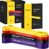 Zestaw 4 gum oporowych do ćwiczeń POWER BAND