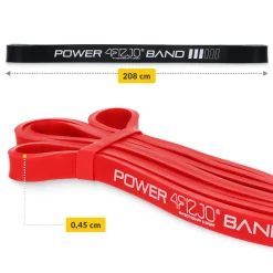 Zestaw 6 gum oporowych POWER BAND