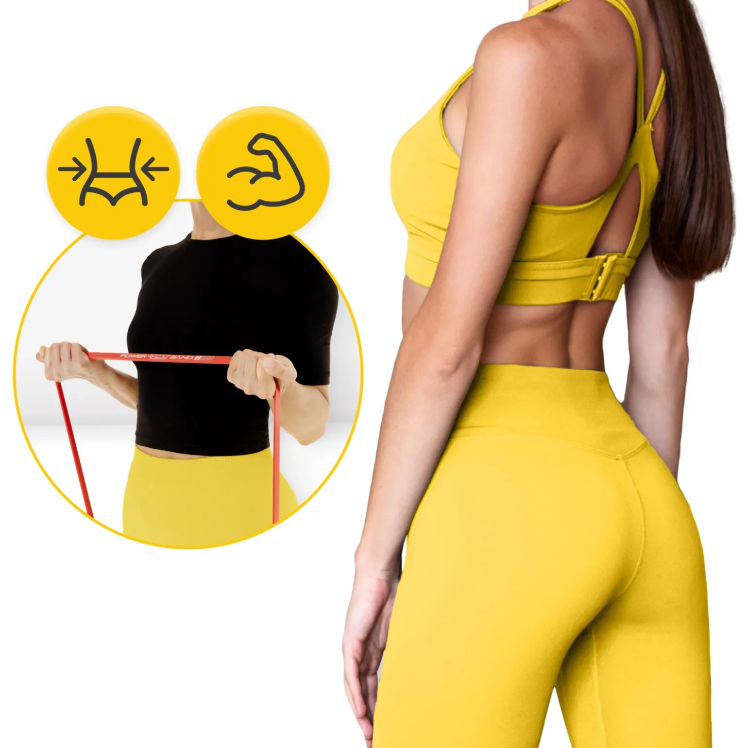 Zestaw 6 gum oporowych POWER BAND