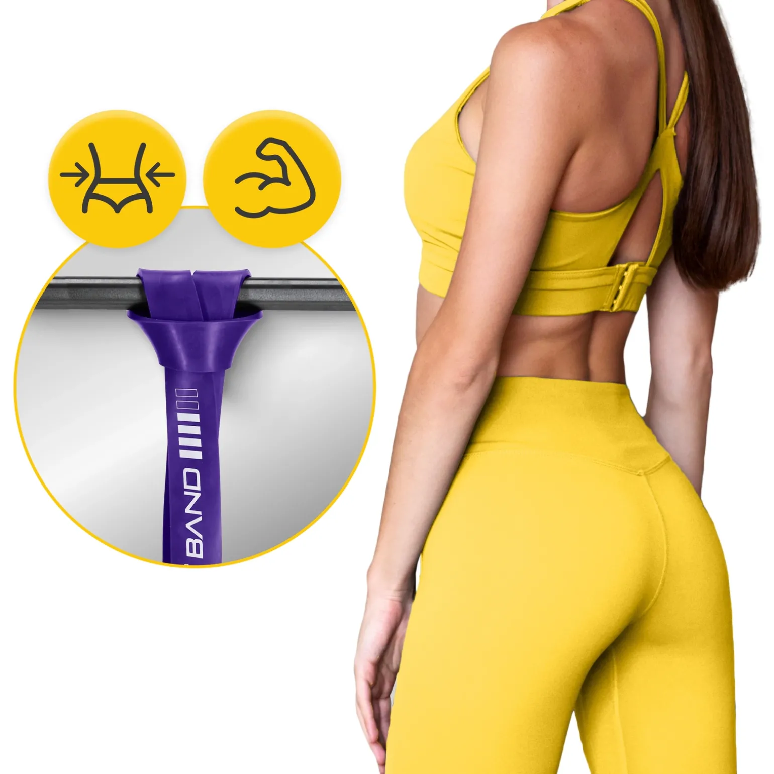 Zestaw 5 gum oporowych POWER BAND